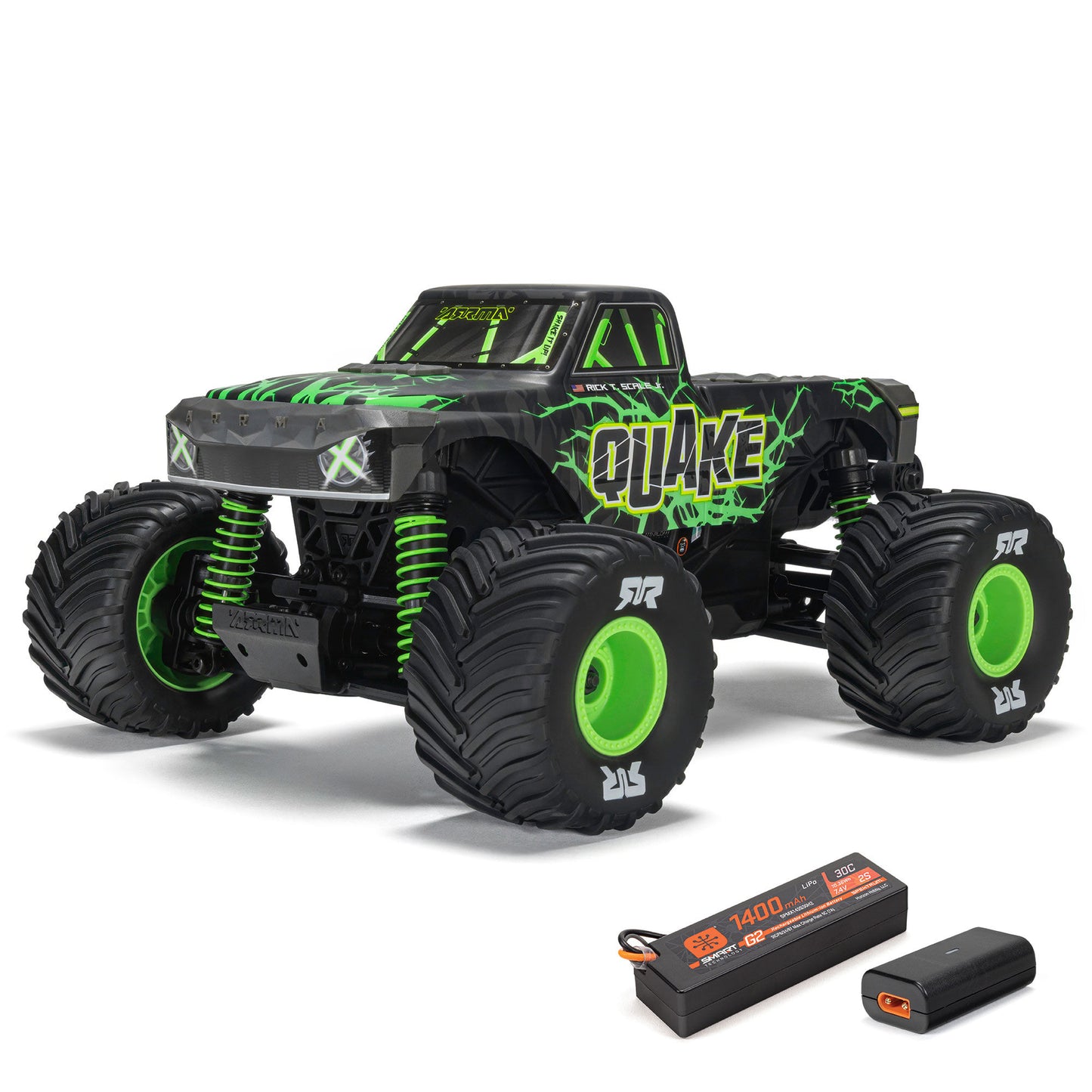 1/16 QUAKE GROM 4X4 RTR Brushed Monster Truck (Battery & Charger Included