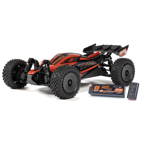 ARA2306ST1	 1/14 TYPHON GROM 223S DSC 4X4 RTR Brushless Buggy (Battery & Charger Included), Blue (Copy)