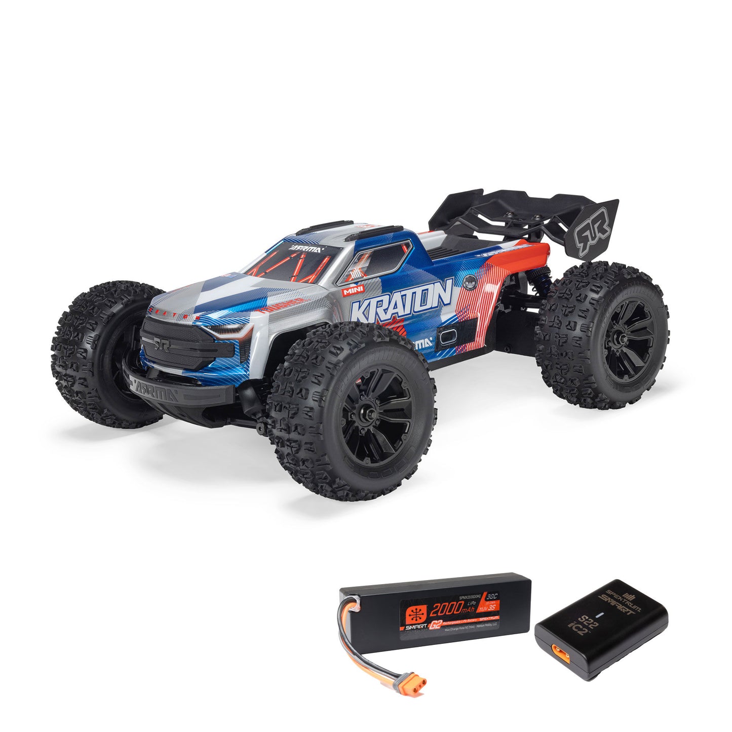 ARA2508ST  1/16 MINI KRATON 3S DSC 4X4 RTR Brushless Speed Truck (Battery & Charger Included) | THE RC SHOP