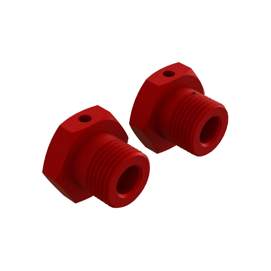 ARA310904 Aluminum Wheel, 17mm Hex, Red (2)  |The RC Shop at Dr Dans