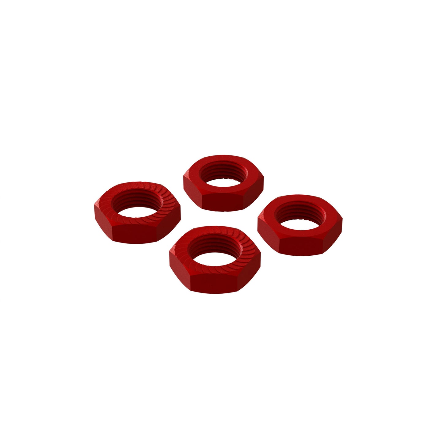 ARA310906	 AR310906 Aluminum Wheel Nut 17mm Red (4)