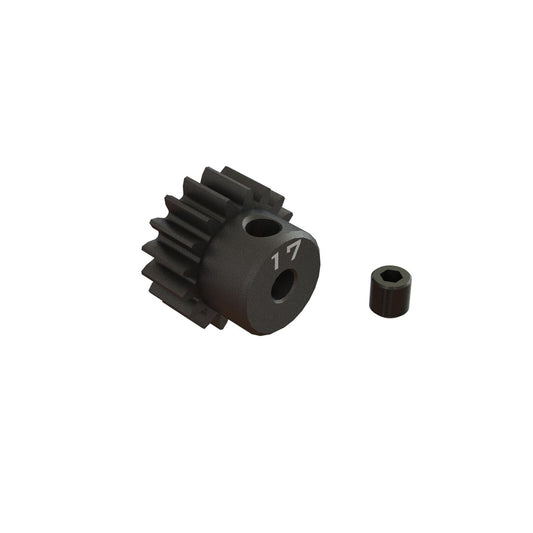 ARA311079   17T 0.8Mod 1/8" Bore CNC Steel Pinion Gear   | The RC Shop at Dr Dans