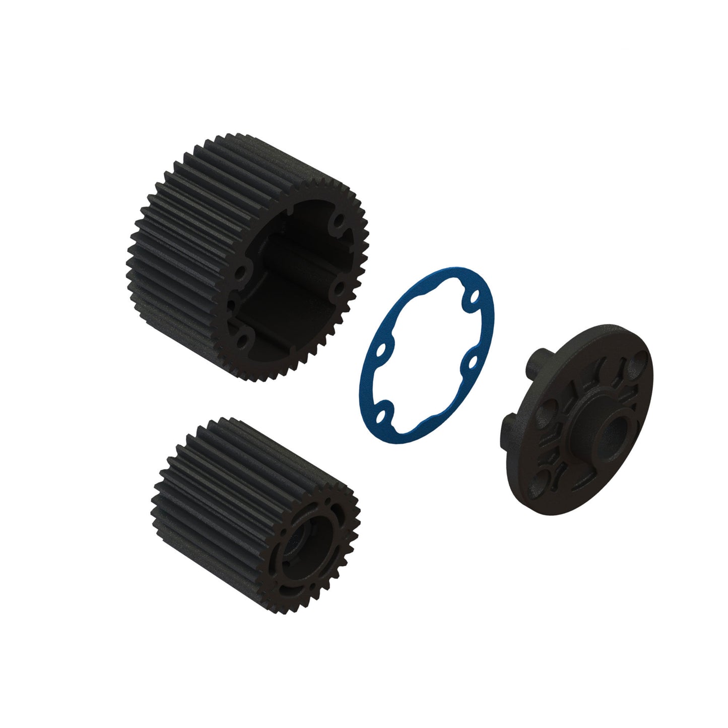 ARA311095   Diff Case and Idler Gear Set (47/29T, 0.8M)    | The RC Shop at Dr Dans