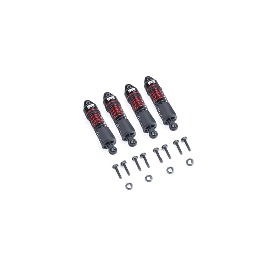 ARA330824	 Aluminum Shock Set, 58mm Length, 300cSt Oil (4pcs) - GROM