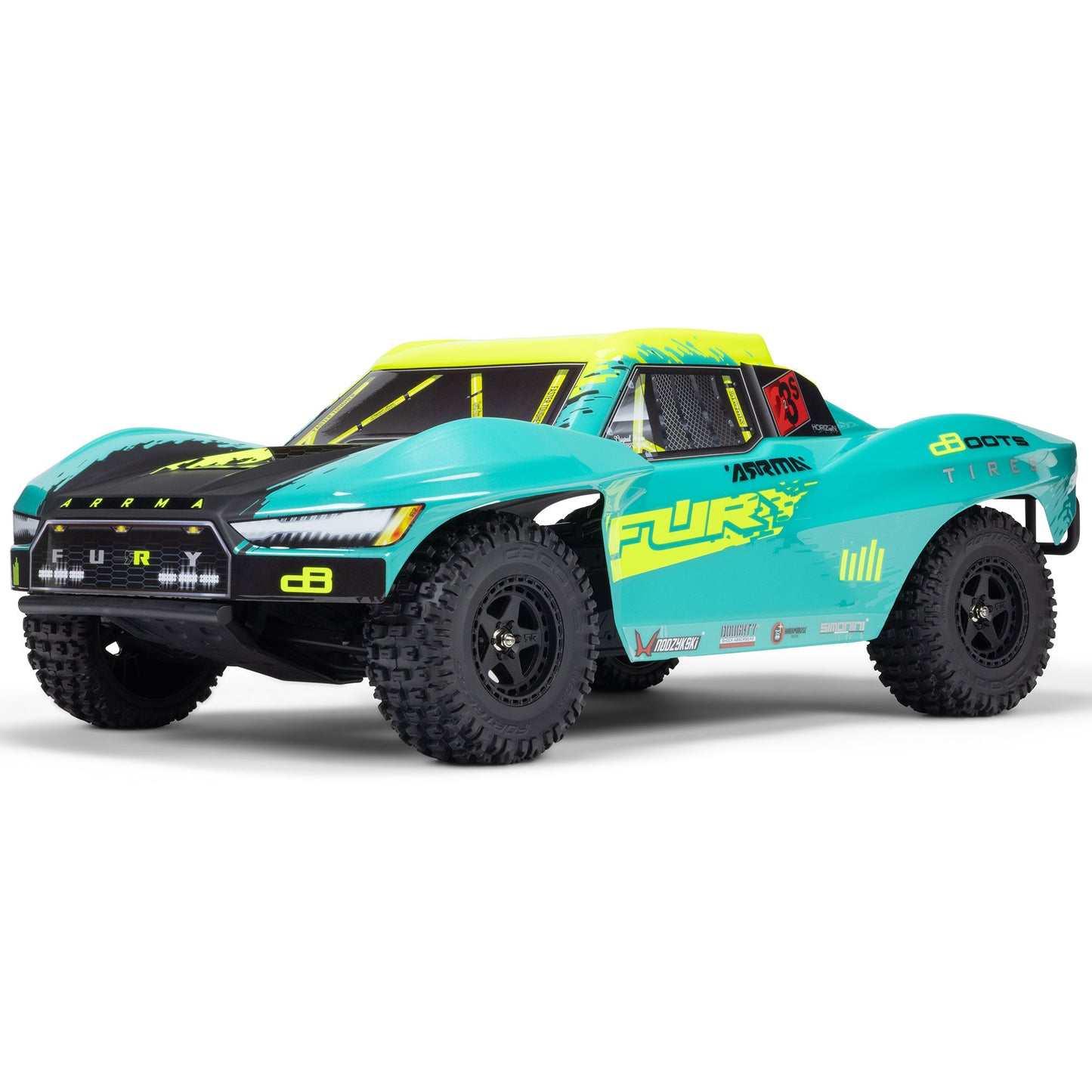 ARA3521T   1/10 FURY 223S DSC 2WD RTR Brushless Short Course Truck
