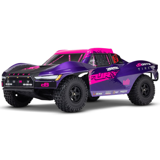 ARA3521T   1/10 FURY 223S DSC 2WD RTR Brushless Short Course Truck