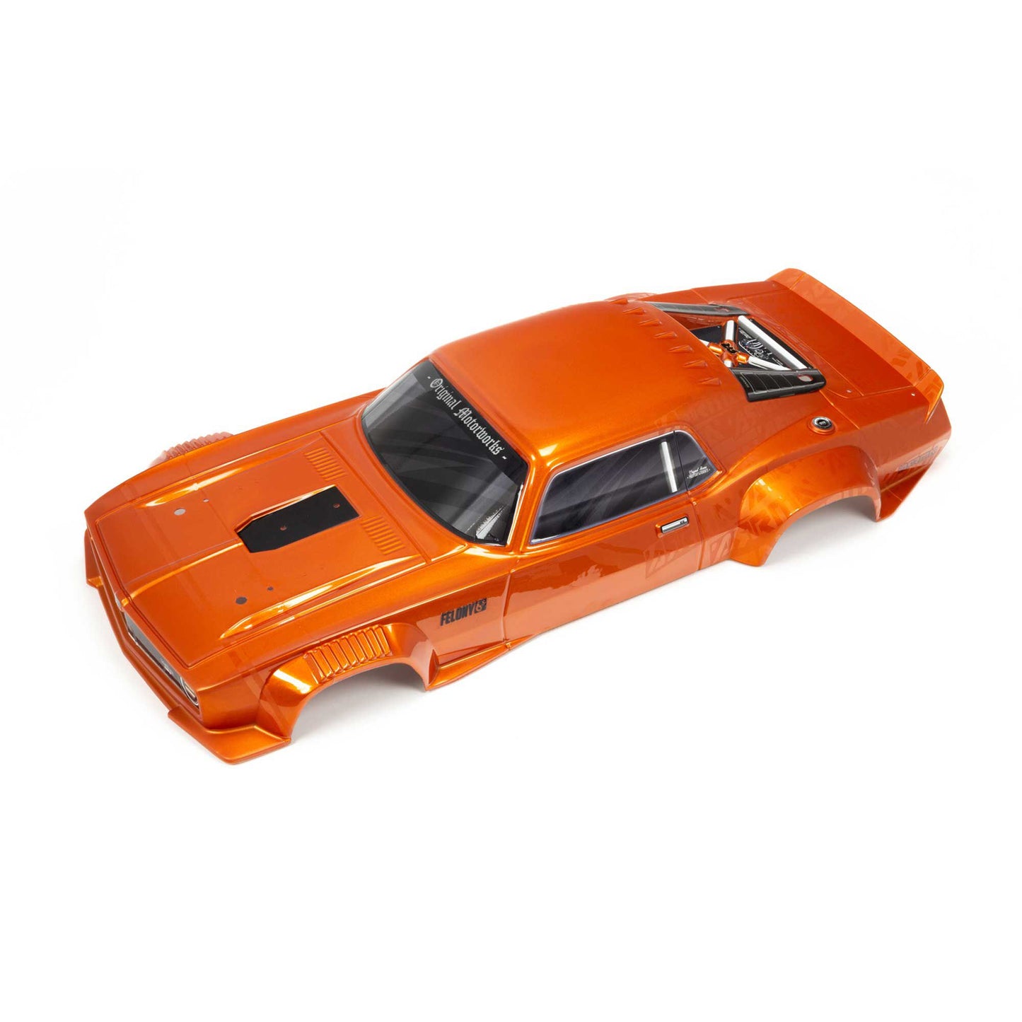 ARA410009     1/7 Painted Body, Orange: FELONY 6S BLX WITH Body Clips   | The RC Shop at Dr Dans