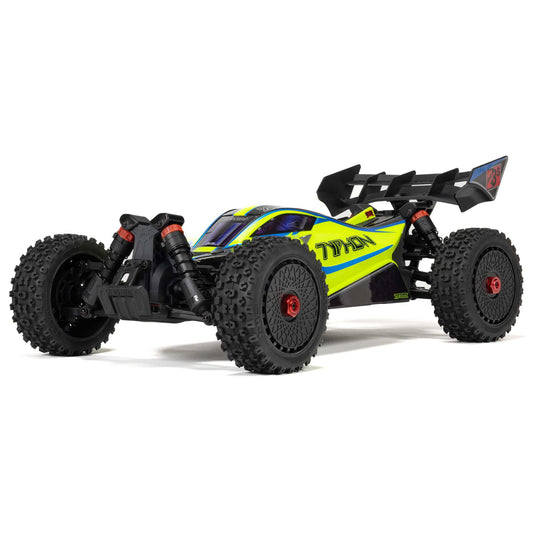 ARA4306V4	 1/8 TYPHON 4X4 223S BLX BRUSHLESS BUGGY RTR WITH DSC