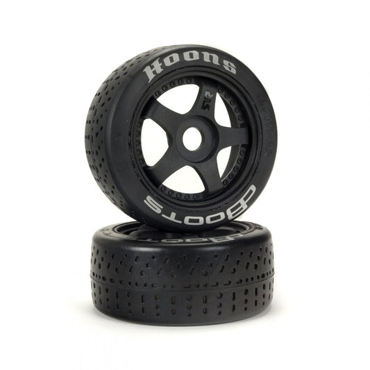 ARA550070   dBoots Hoons 42/100 2.9 Pre-Mounted Belted Tires, Silver, 17mm Hex, 5-Spoke (2)   | The RC Shop at Dr Dans