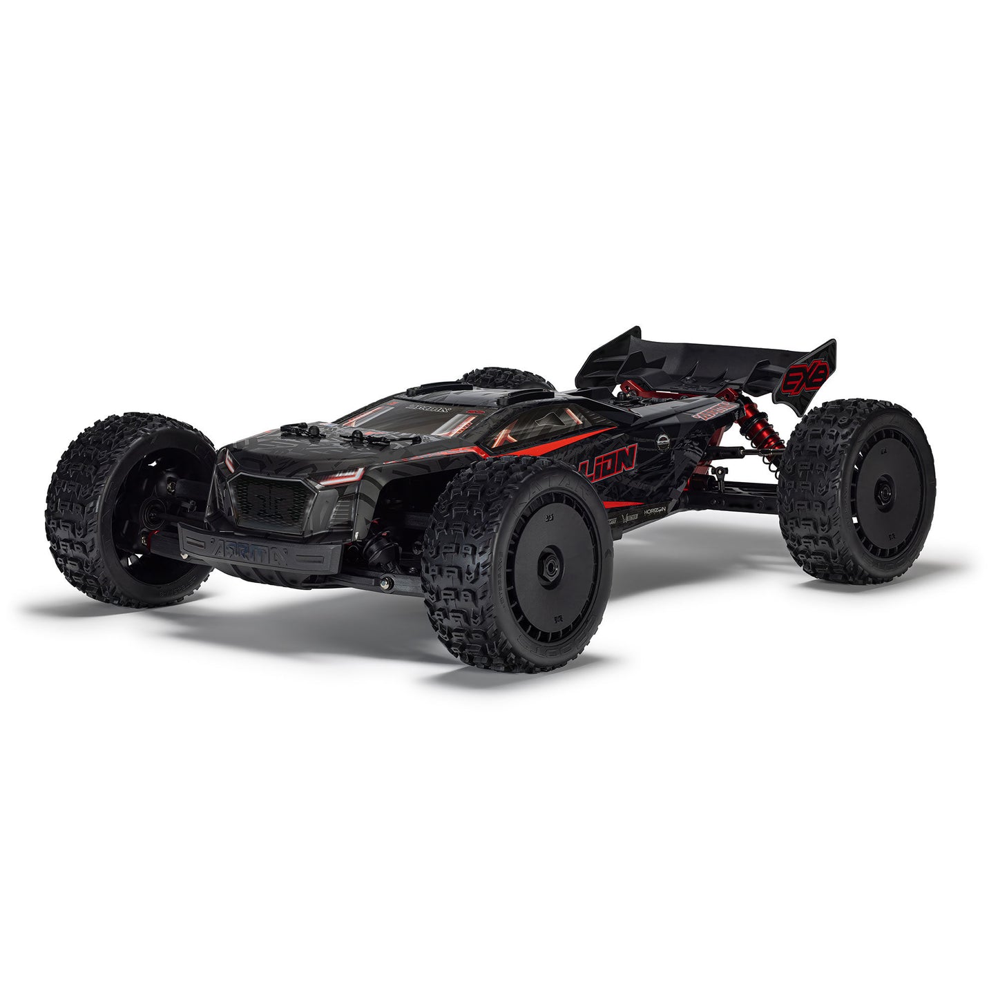 ARA7707V6T1   1/7 TALION 4X4 6S EXB BLX BRUSHLESS V6 SPEED TRUCK RTR (BLACK)   | The RC Shop at Dr Dans