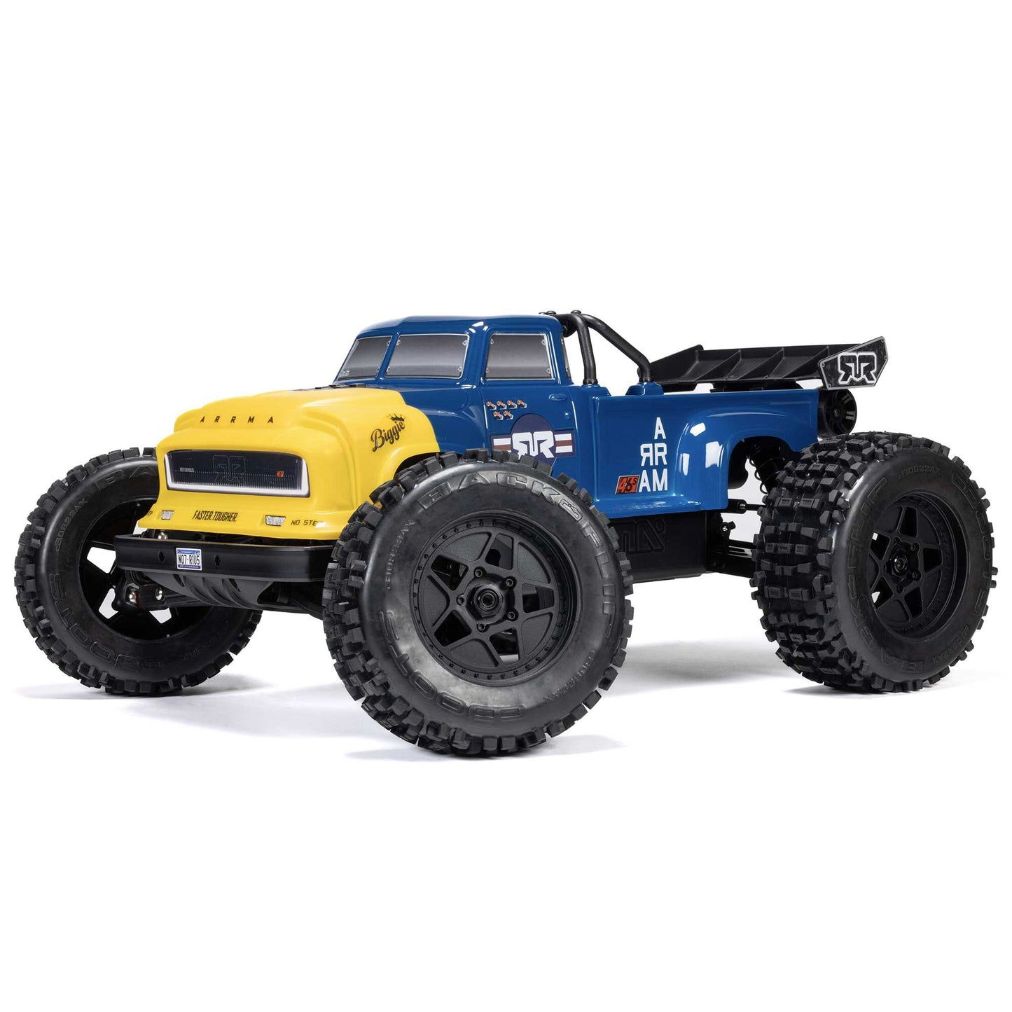ARA8611V6T    1/8 NOTORIOUS 6S 4X4 RTR Brushless Stunt Truck, Blue  | The RC Shop at Dr Dans
