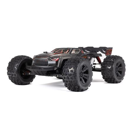 ARA8708T1 1/8 KRATON 6S BLX 4X4 EXtreme Bash Speed Monster Truck RTR, Black