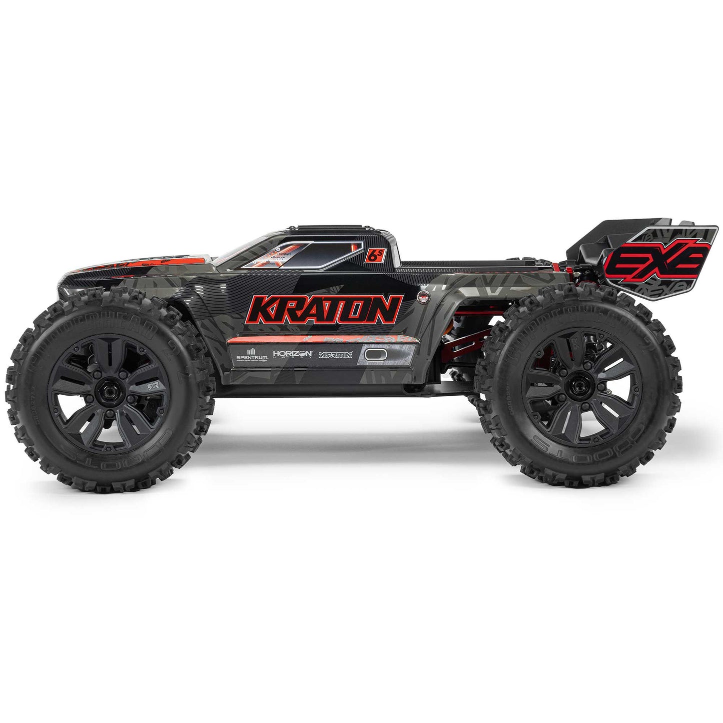 ARA8708V6T1	 1/8 KRATON 4X4 6S EXB BLX BRUSHLESS V6 SPEED TRUCK RTR, BLACK  | The RC Shop at Dr Dans