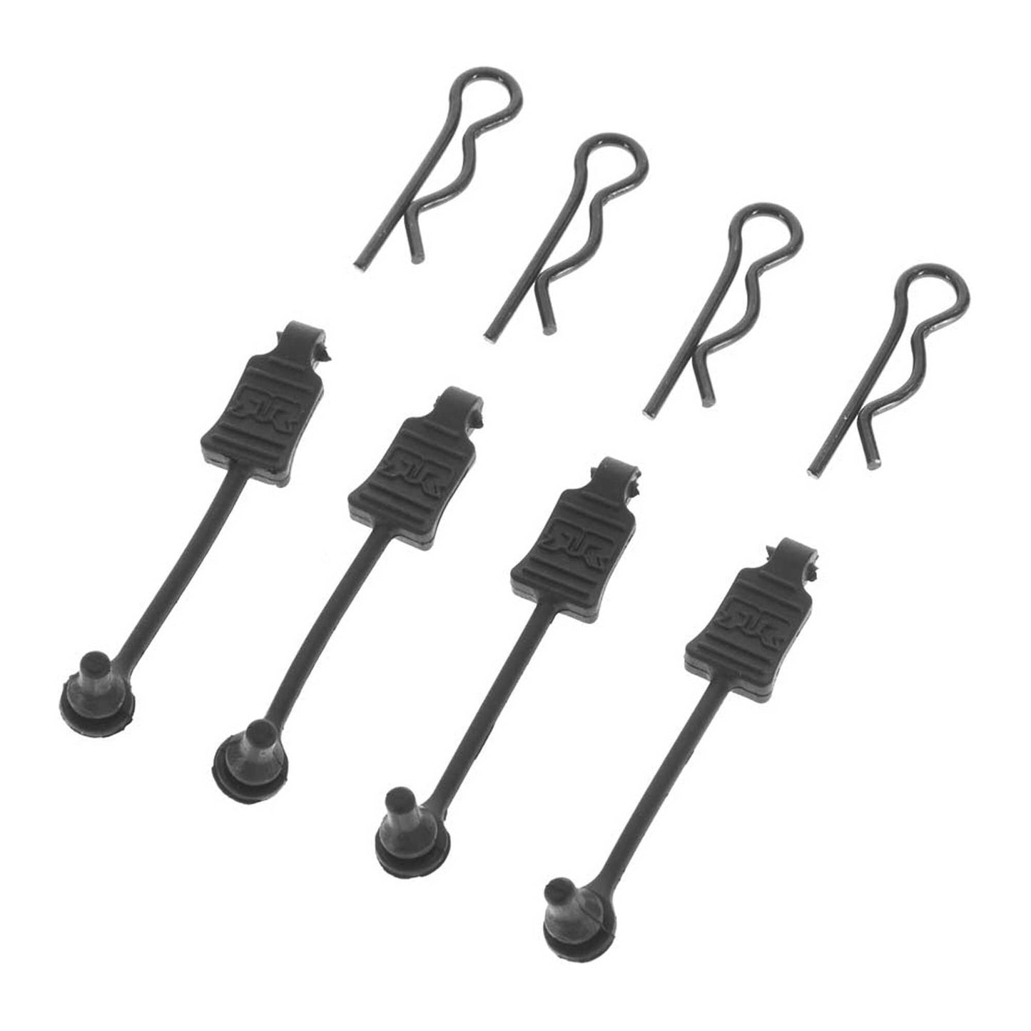 AR390178  Body Clip Retainer 1/8 Scale Black (4)  |The RC Shop at Dr Dans