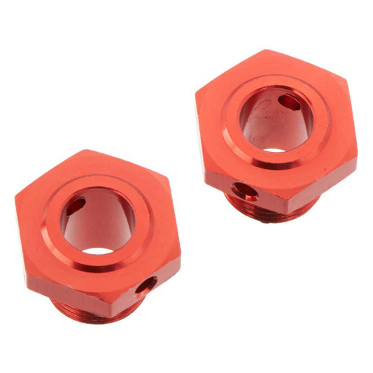 ARAC9413 AR310447 Wheel Hex Aluminum 17mm/13.6mm Red (2)