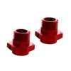 ARAC9416 AR310484 Wheel Hex Alumn 17mm/16.5mm Red (2)