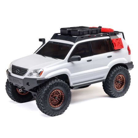 AXI-1532T1	 SCX24 Lexus GX470: 1/24 4WD RTR, White