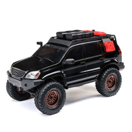 AXI-1532T3	 SCX24 Lexus GX 470: 1/24 4WD RTR, Black