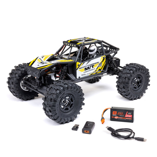 AXI-1750T2	 UTB18 Capra 4WS 1/18th 4x4 RTR, Yellow