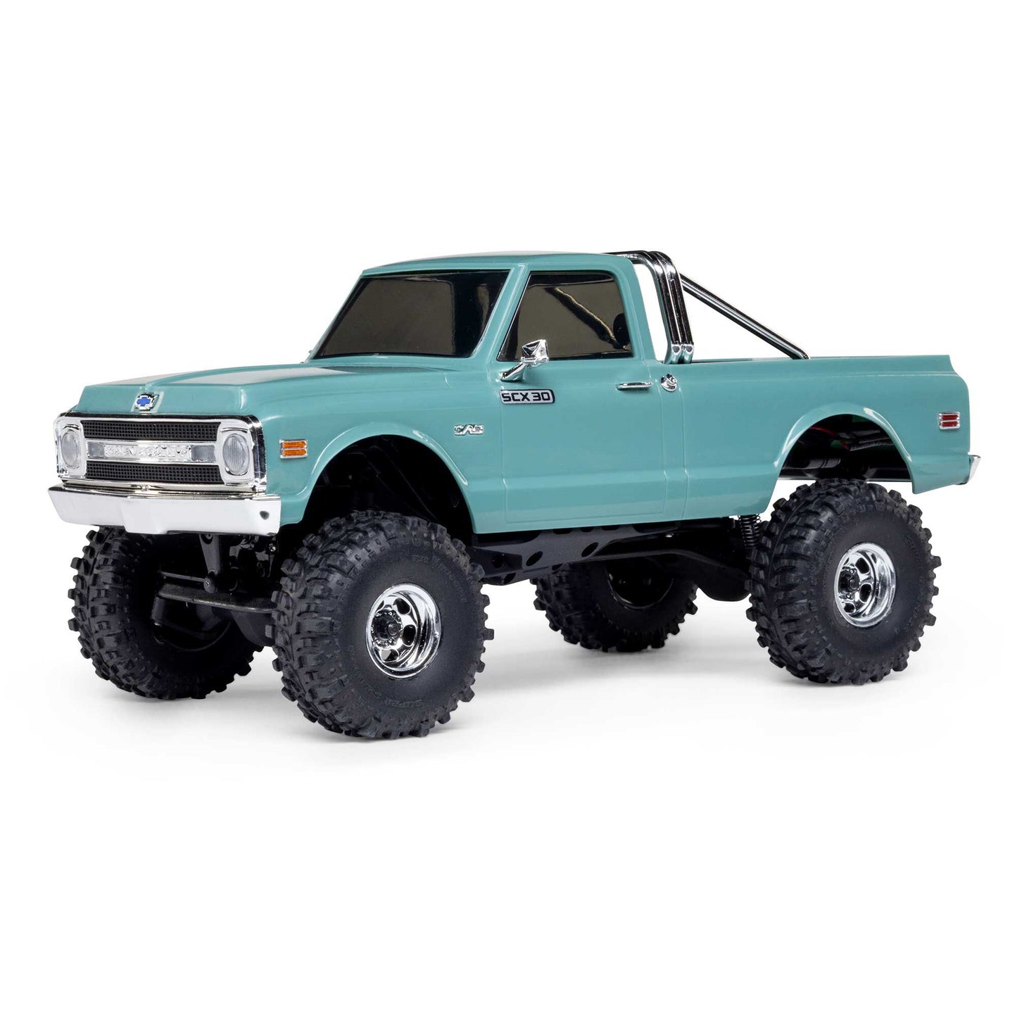 1/30 SCX30 Chevrolet K10 4X4 RTR Brushed Rock Crawler (Battery & Charger Included) | THE RC SHOP AT DRDANS