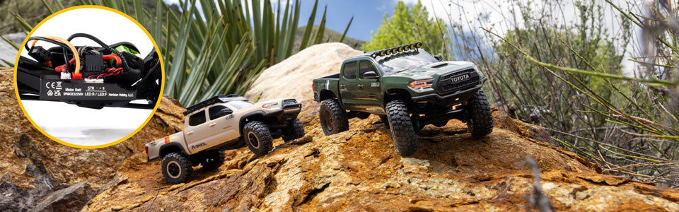 PREORDER Axial SCX30 Toyota Tacoma TRD Pro 1/30 4X4 RTR RC Crawler