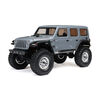 AXI00002V3T3	 SCX24 2019 Jeep Wrangler JLU CRC, Gray: 1/24 4WD RTR