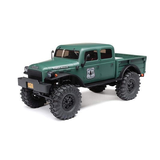 AXI00007T	 1/24 SCX24 Dodge Power Wagon 4X4 RTR Brushed Rock Crawler (Battery & Charger Included)   | The RC Shop at Dr Dans