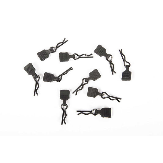 AXI206000    3mm Body Clip with Tab, Black (10)   |The RC Shop at Dr Dans