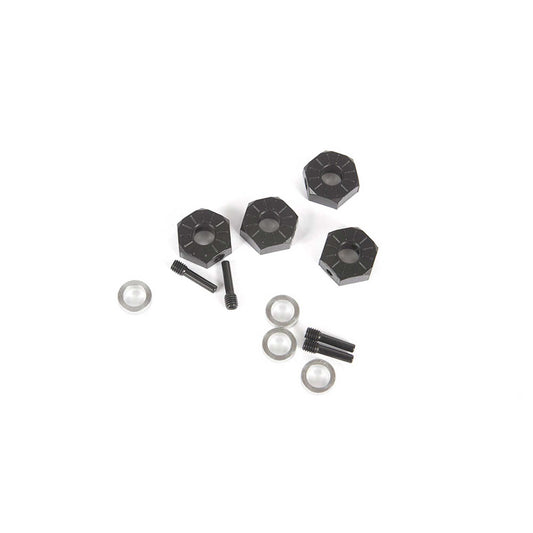 AXI232018 12mm Hex Screw Shaft & Spacer (4): Capra 1.9 UTB, SCX10III Base CampB  |The RC Shop at Dr Dans
