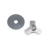 AXI232067	 Slipper Eliminator Hub & Plate: LCXU