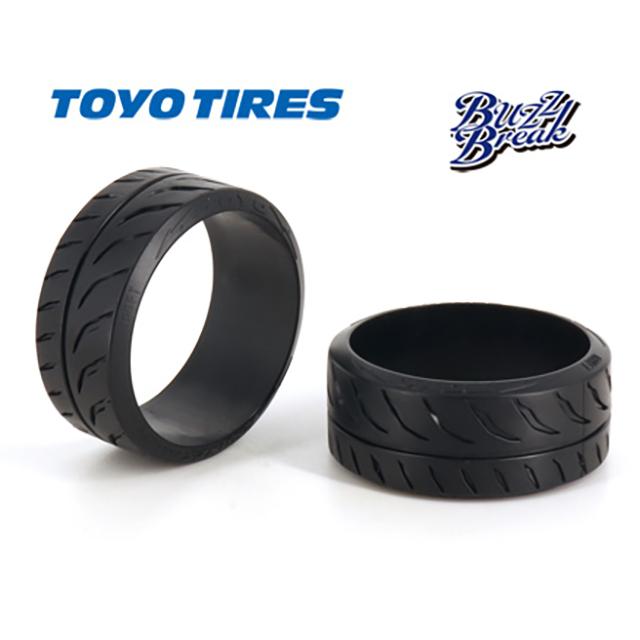 Buzz Break x OVERDOSE TOYO TIRES PROXES R888R 1/10 RC Drift Tires – 26mm / 30mm (2pcs)