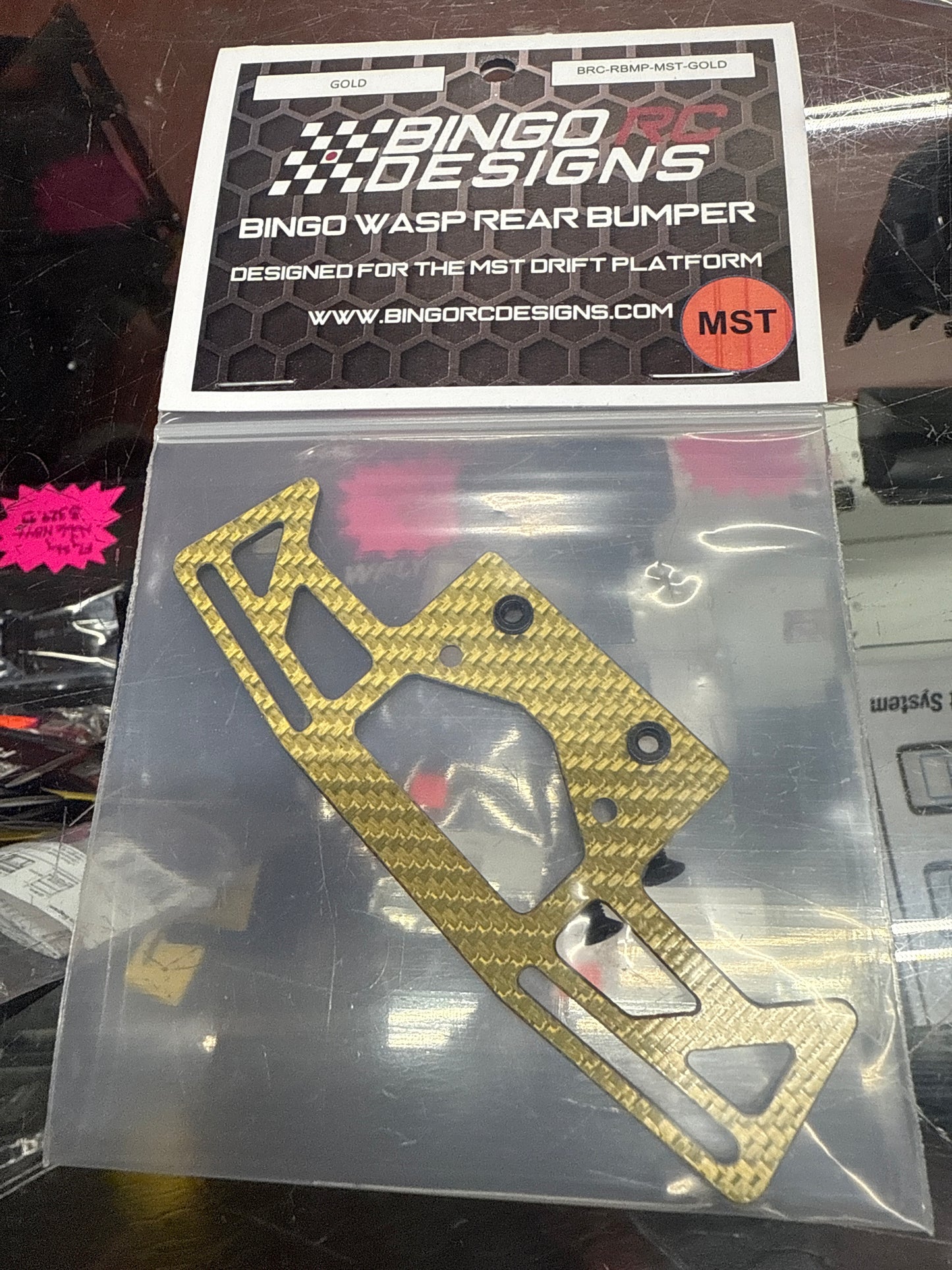 BRC-RBMP-MST-    Bingo RC Designs WASP Rear Bumper (MST) | the rc shop