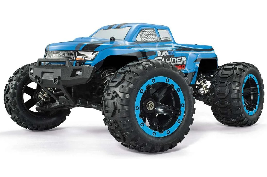 BlackZon Slyder Turbo Brushless 1/16 Monster Truck Blue BZN540209