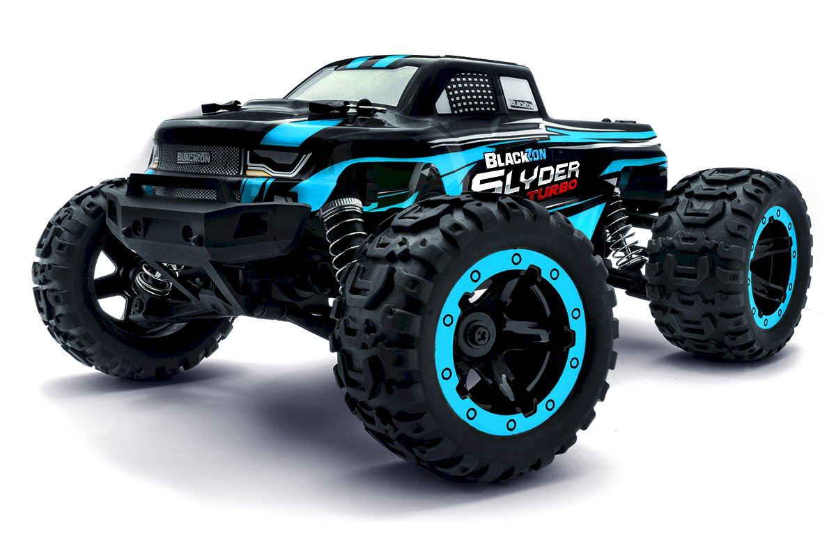 BlackZon Slyder Turbo Brushless 1/16 Monster Truck Red BZN540211