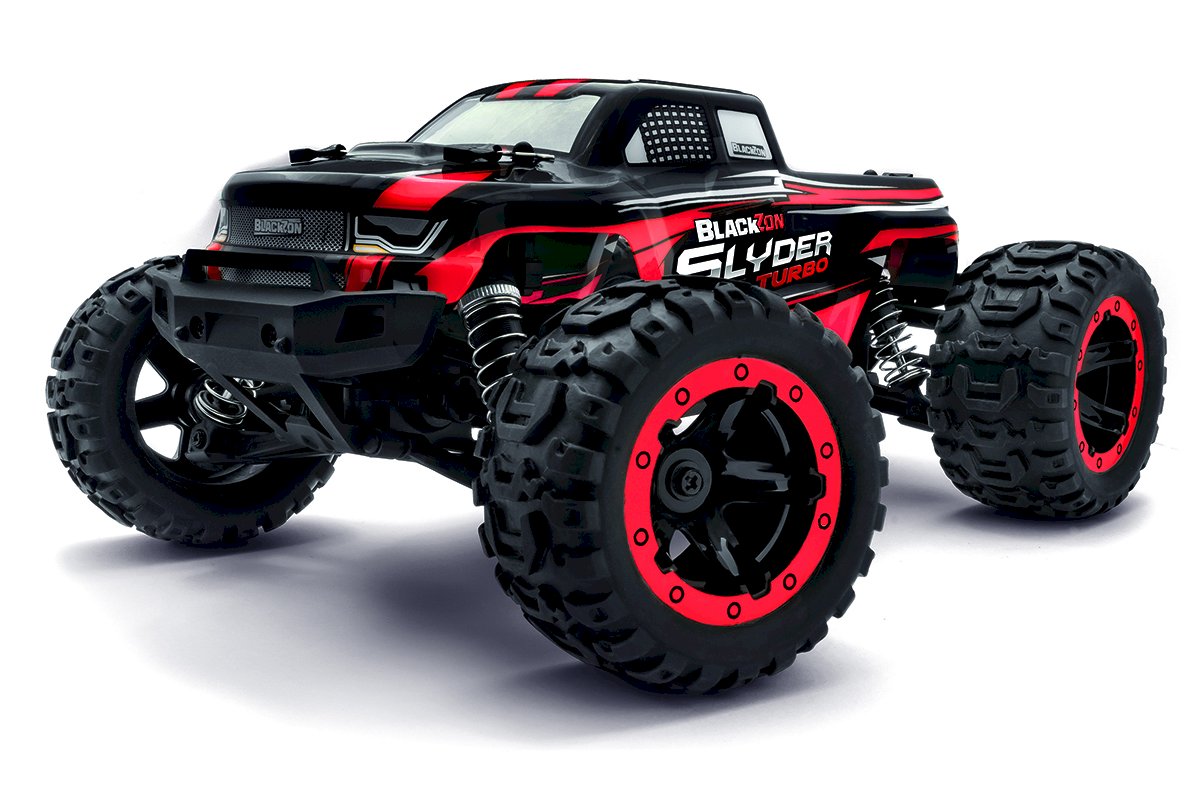 BlackZon Slyder Turbo Brushless 1/16 Monster Truck Yellow BZN540213
