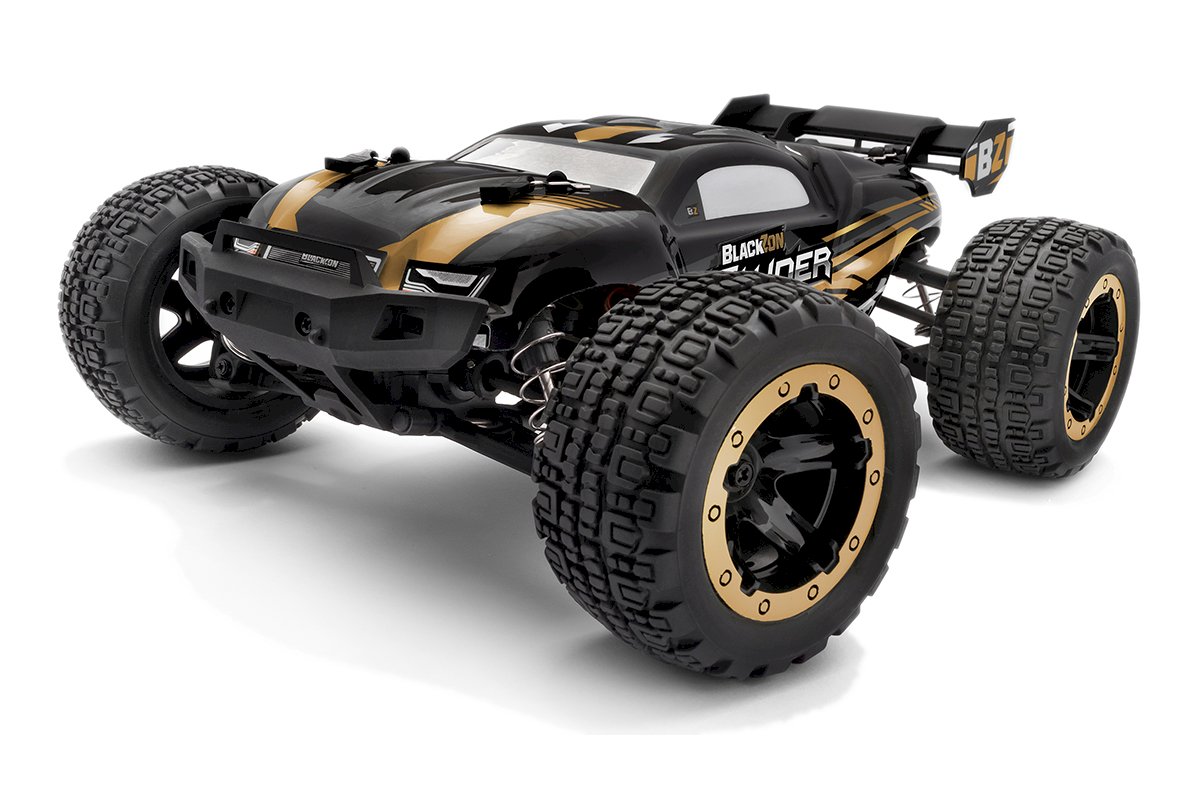 BlackZon Slyder Turbo 1/16 4WD 2S Brushless RTR RC Truck | Monster Truck or Stadium Truck