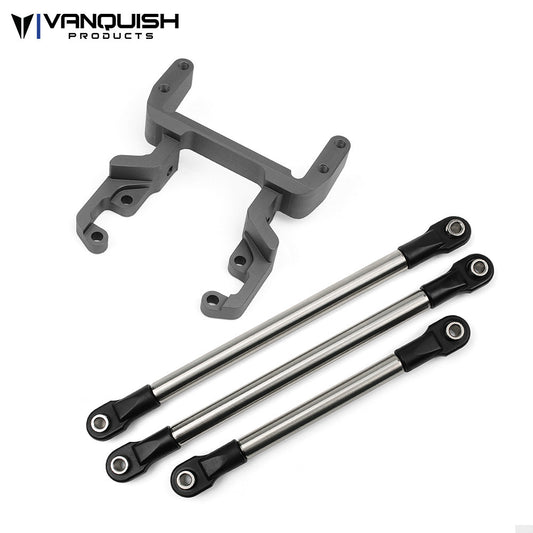 VPS07858 Vanquish Products Currie F9 SCX10 II Servo Mount (Grey)