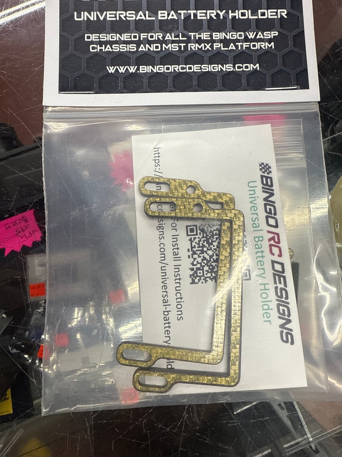 Bingo RC Designs Universal Battery Holder | The Rc Shop