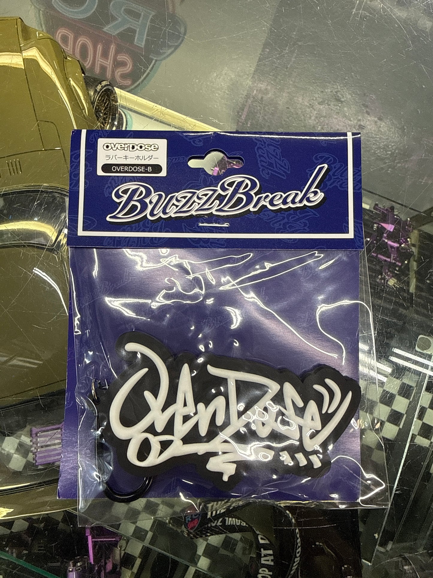 BB-KE-004
Rubber Keychain OVERDOSE New Logo Type