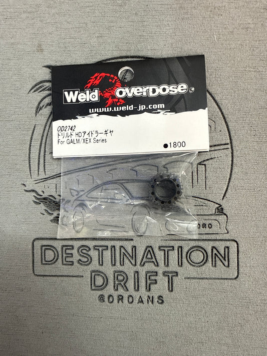 od2742 Drilled HD idler Gear Galm