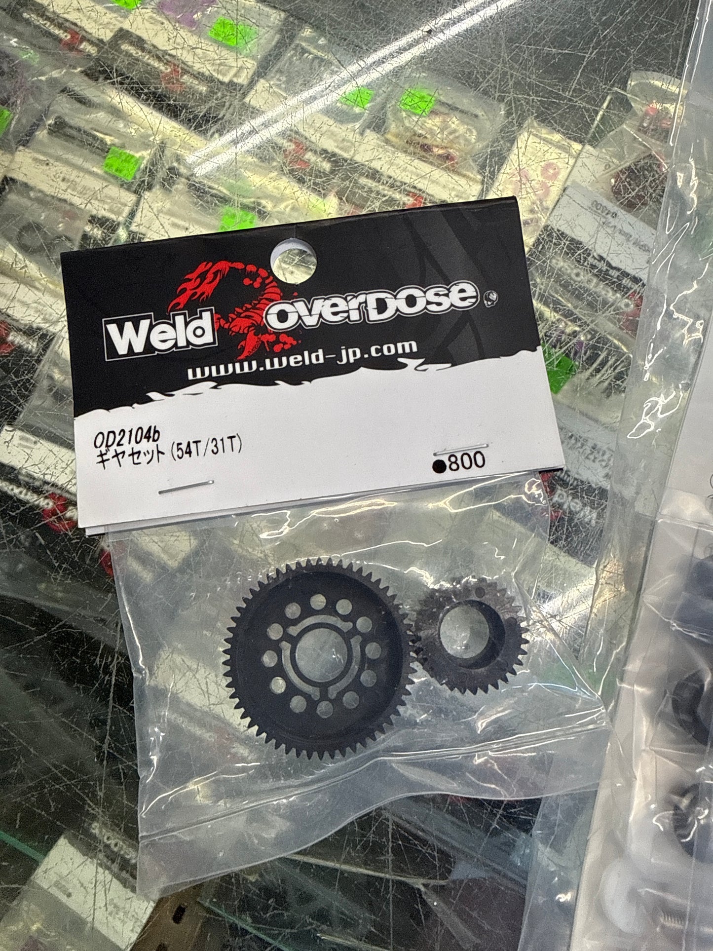 OD2104B Overdose 54T 31T Gear Set