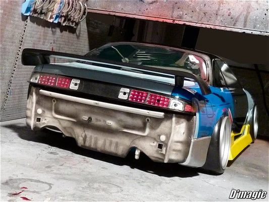 D’Magic Nissan S14 Silvia LED Light Buckets – Zenki / Kouki Headlight & Taillight Options