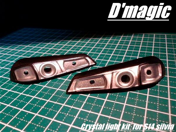 D’Magic Nissan S14 Silvia LED Light Buckets – Zenki / Kouki Headlight & Taillight Options