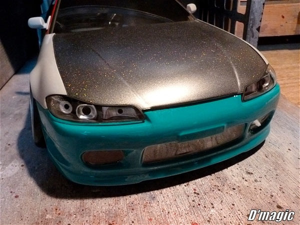 DM4-900   S15 Silvia Headlight Kit Buckets (3mm-5mm LED ready) [D'Magic]   | The RC Shop at Dr Dans