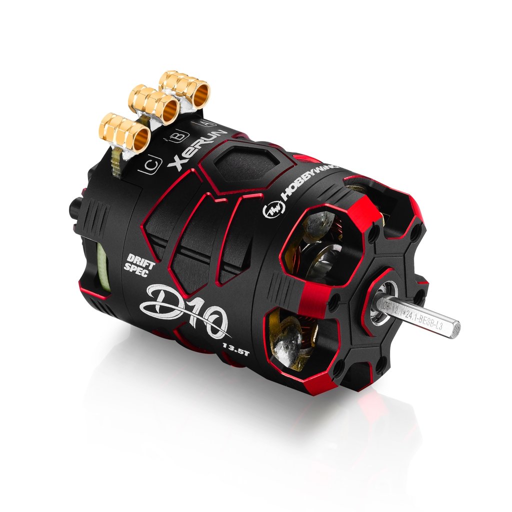Xerun D10 Brushless Drift Motor - 13.5T, 2900kv, Spirit Edition - THE RC SHOP AT DRDANS