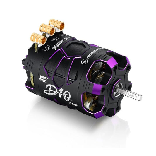 Xerun D10 Brushless Drift Motor - 13.5T, 2900kv, Spirit Edition - THE RC SHOP AT DRDANS