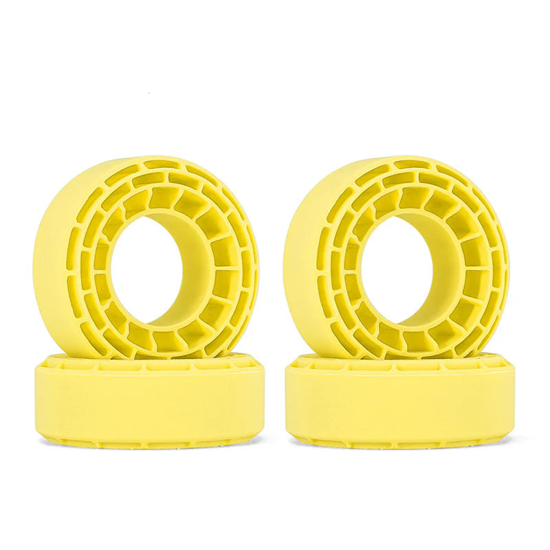 INJDGT-1056YE     INJORA 4pcs Silicone Rubber Inserts For 56-58mm 1.0" Tires