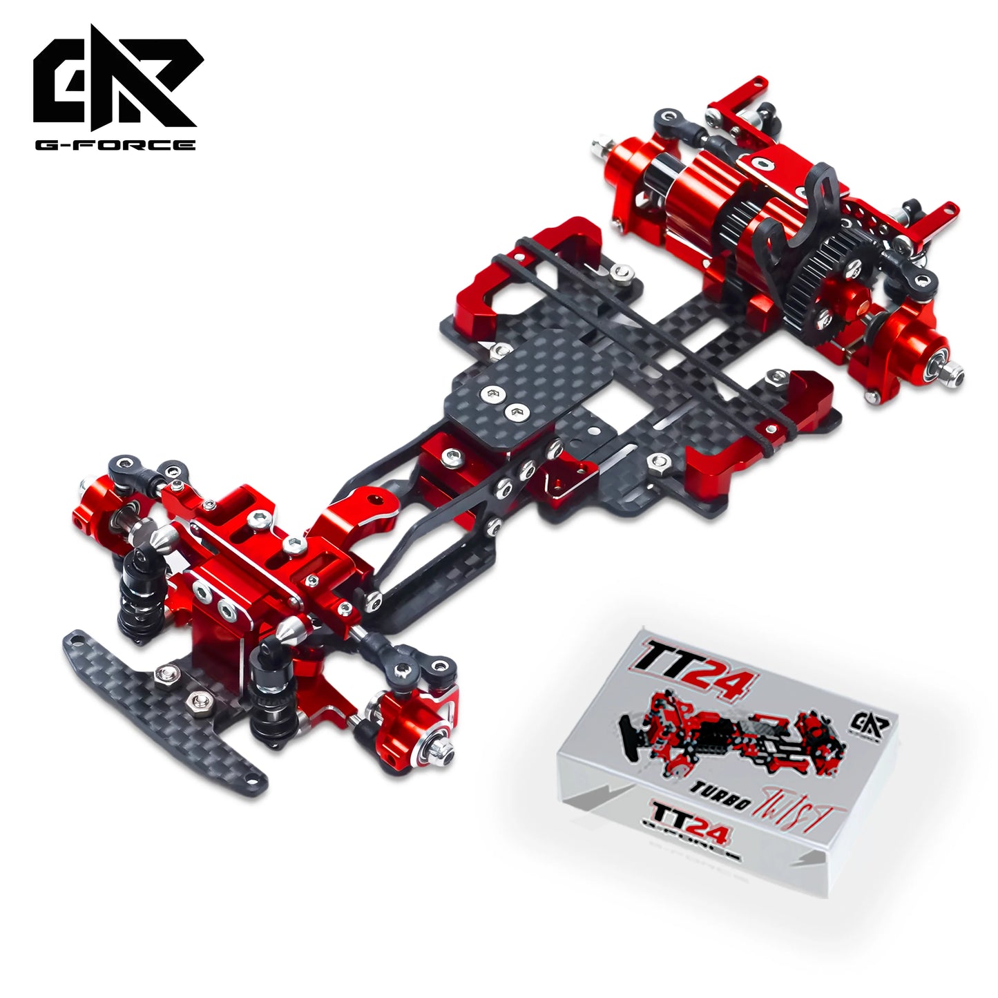 GF-TT24   G-Force TT24 1/24 Full CNC Aluminum drift chassis   |The RC Shop at Dr Dans