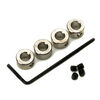 DUB141	 Dura-Collars,3/16 (4)