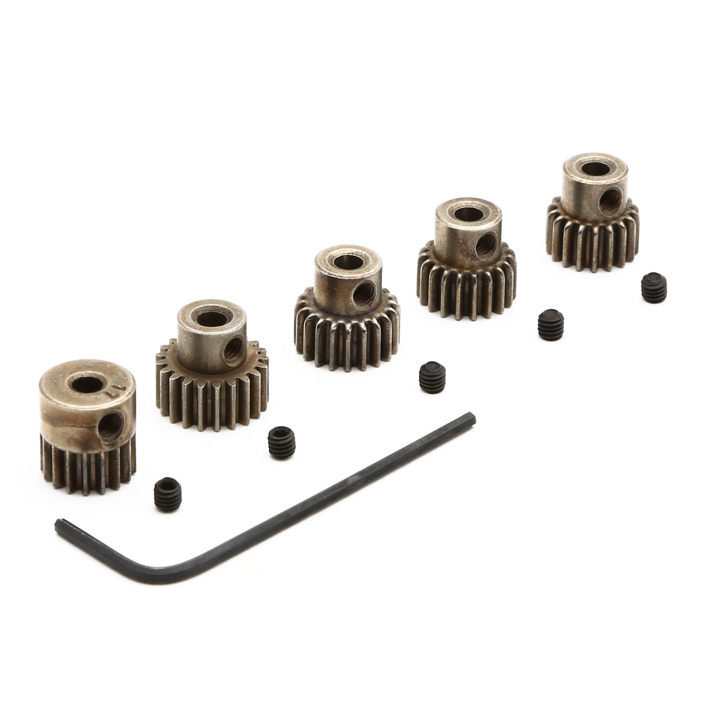 DYNG4810 Pinion Gear Set: 17T. 18T, 19T, 20T, 21T x 48P  | The RC Shop at Dr Dans